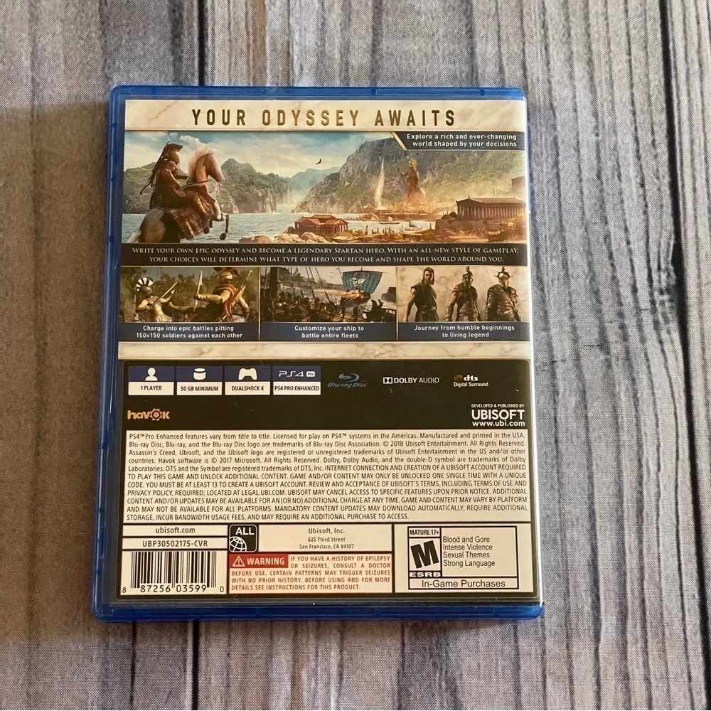 ✅Host Puck✅ Assassin’s Creed Odyssey for PlayStation 4, Video Game